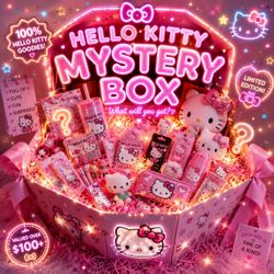 🎀 HELLO KITTY MYSTERY GIFT BOX 🎀