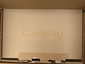 Caraway Home 7-Piece Cream Ceramic Non-Stick Cookware Set with Gold  Hardware + Reviews, Crate & Barrel