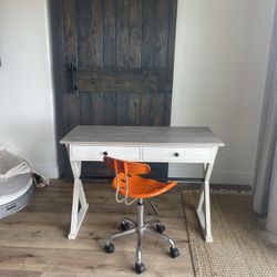 Farmhouse Style Wooden Desk