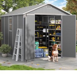 8x10 Outdoor Shed With Floor