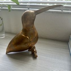 Vintage Brass Bird