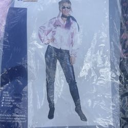 Pink Ladies Costume Size Womens Medium 