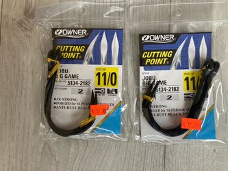 Owner 11/0 J Hooks 10$ Per Bag