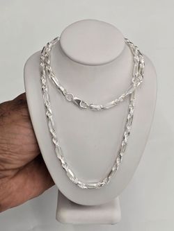 925 Sterling Silver Milano Style Chain 4.5mm 22,24,26,
