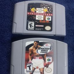 2 Nintendo 64 Video Games 