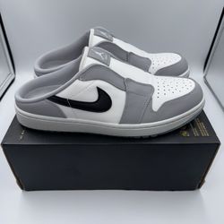 Air Jordan 1 Low G Golf White Grey Size 9.5 – NEW