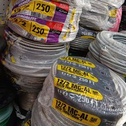 New MC metal clad cable 12/2