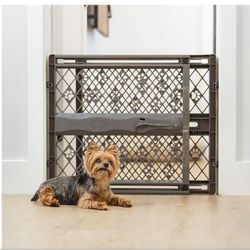 MYPET North States Paws Portable Pet Gate: 26-40" Wide. Pressure Mount. No Tools Needed  2809Z