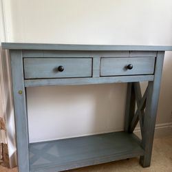 Two Drawer Entryway Console Table