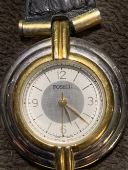 Women’s Silver and Gold Fossil Watch