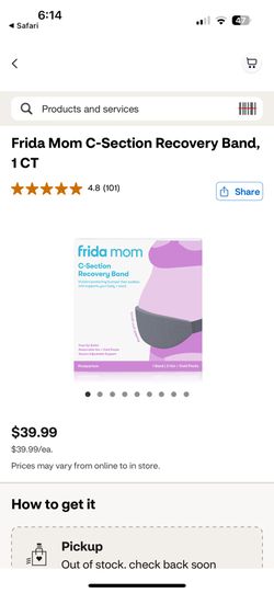Frida Mom C-Section Recovery Band