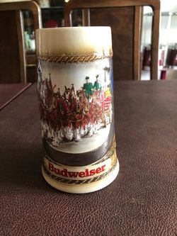 Anheuser Busch Holiday Beer Stein