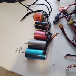 RC CARS RC MOTORS AND BATTERIES 