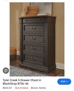 Ashley Furniture Tyler Creek collection dressers