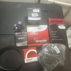 Car Parts Bundle – Filters, Belts, Gauges & More (New)