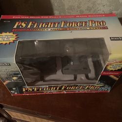 PlayStation Flight Force Fighter Jet Joystick/throttle 