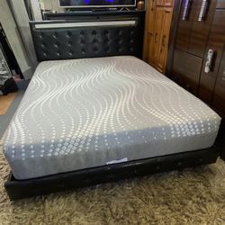 Queen Bed Frame And Mattress 