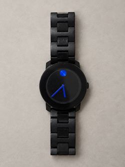 Movado BOLD Black & Blue Watch – 42mm