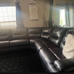 Sectional Leather Sofa 