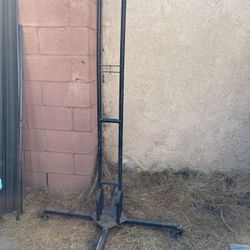 Rolling Bike Rack (68 Inches Tall, 43 Inches Across The Top Pole