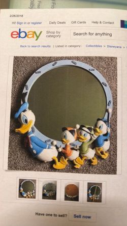 Mirror Donald Duck