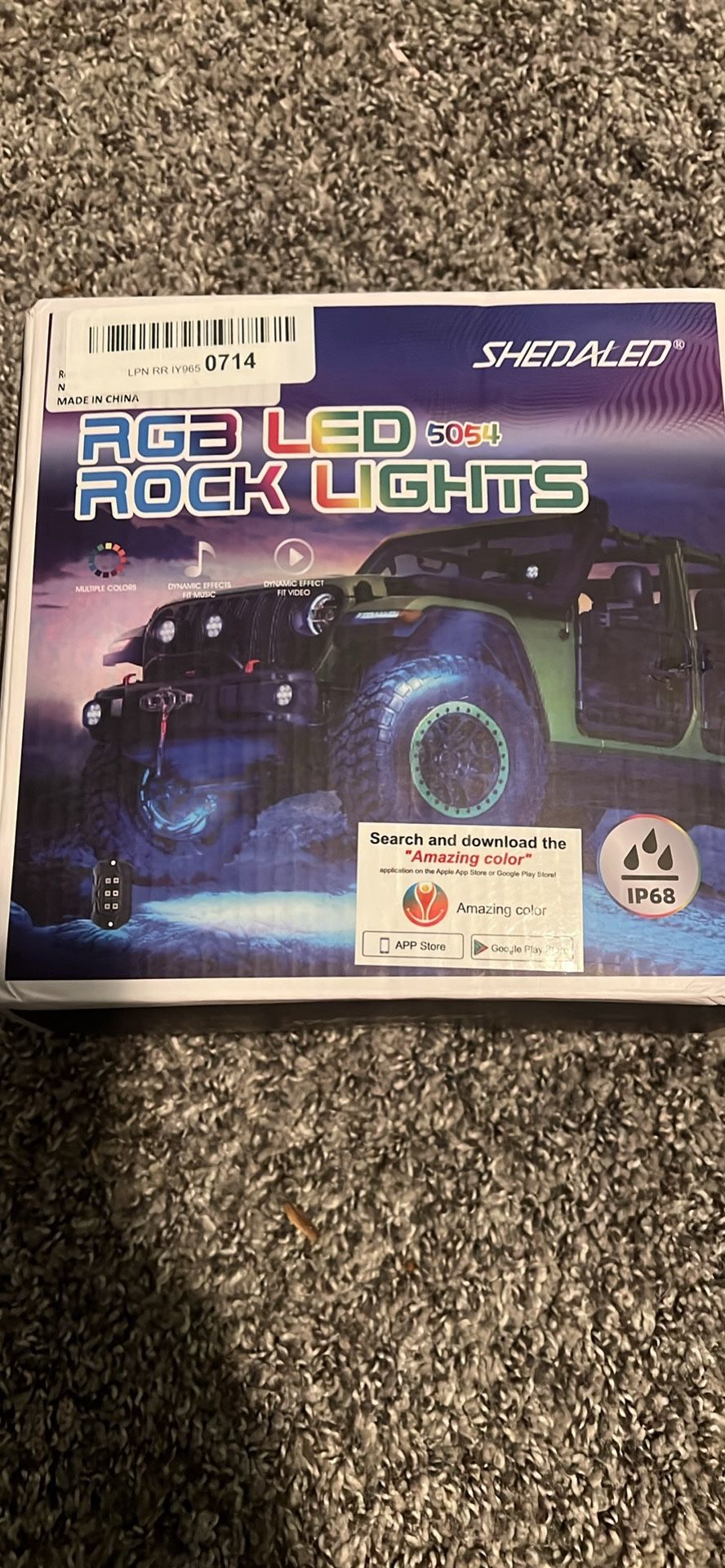 RGB LED 5054 rock lights