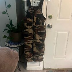 Camo Hunting Overalls/bibs