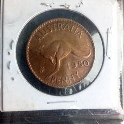 Australia 1950 One Penny