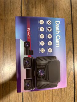 4K Dash Cam 360° View,4 Channel Front and Rear Dash Camera for Cars,Built-in 5GHz Wi-Fi GPS, Voice Control, Free 128G Card,Night Vision,24H Parking Mo