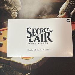 MTG Secret Lair Drop: Finally! Left-Handed Magic Cards - Non-Foil Edition - Magic the Gathering  Secret Lair Drop Series Sealed never opened