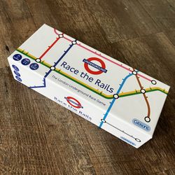 Race The Rails London Underground Board Game
