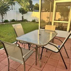 Patio Table And Chairs