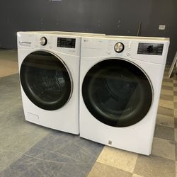 LG Front Load Washer With Gas Dryer 