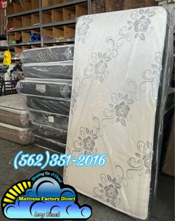 Twin single mattress Colchon individual Nuevo single