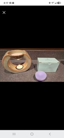 Ceramic Oil Burner with Wax Melt