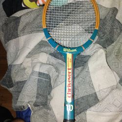 Old School Chris Evert Racket. 