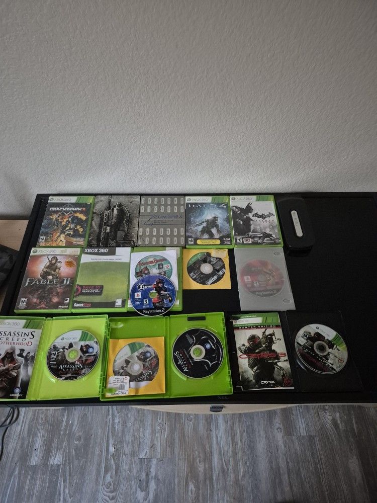 Original Xbox, Xbox 360 and Xbox One and PS2 games