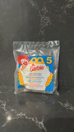 McDonald's Happy Meal Barbie Lifeguard Ken Toy