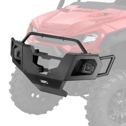 Kemimoto UTV Front Bumper with Lights for Pioneer 1000-6 2023-2024