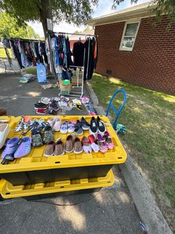 Brand new yard sale