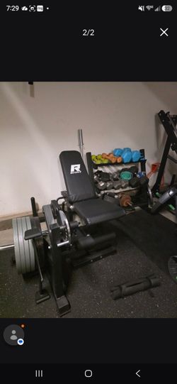 RitFit Adjustable Weight Bench with Leg Extension