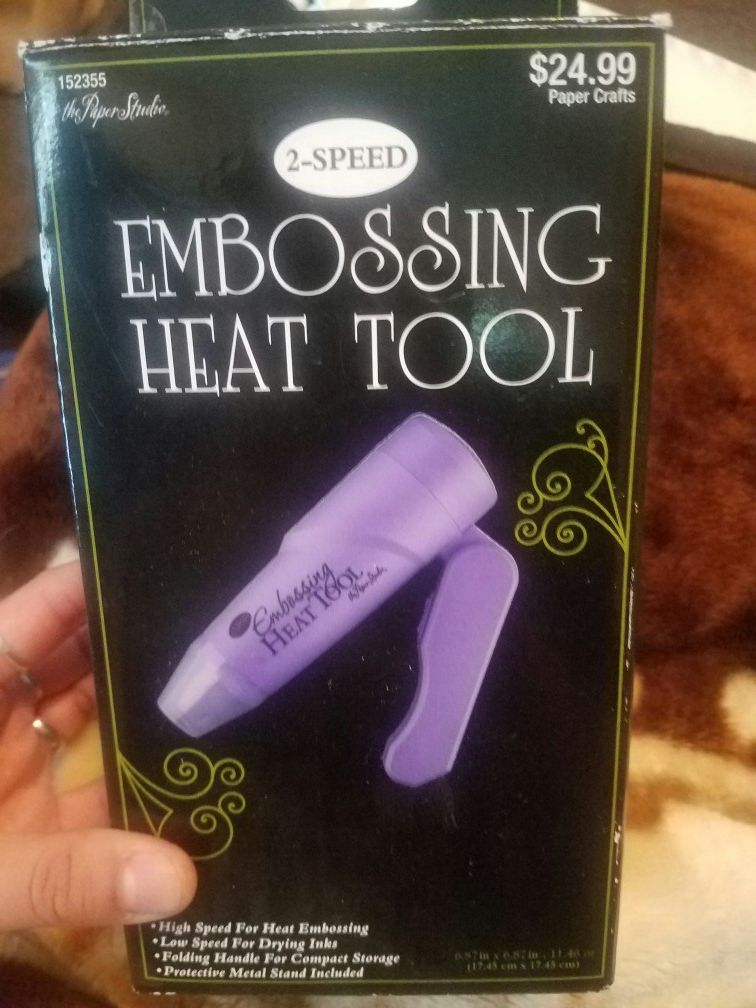 Embossing heat tool from hobby lobby