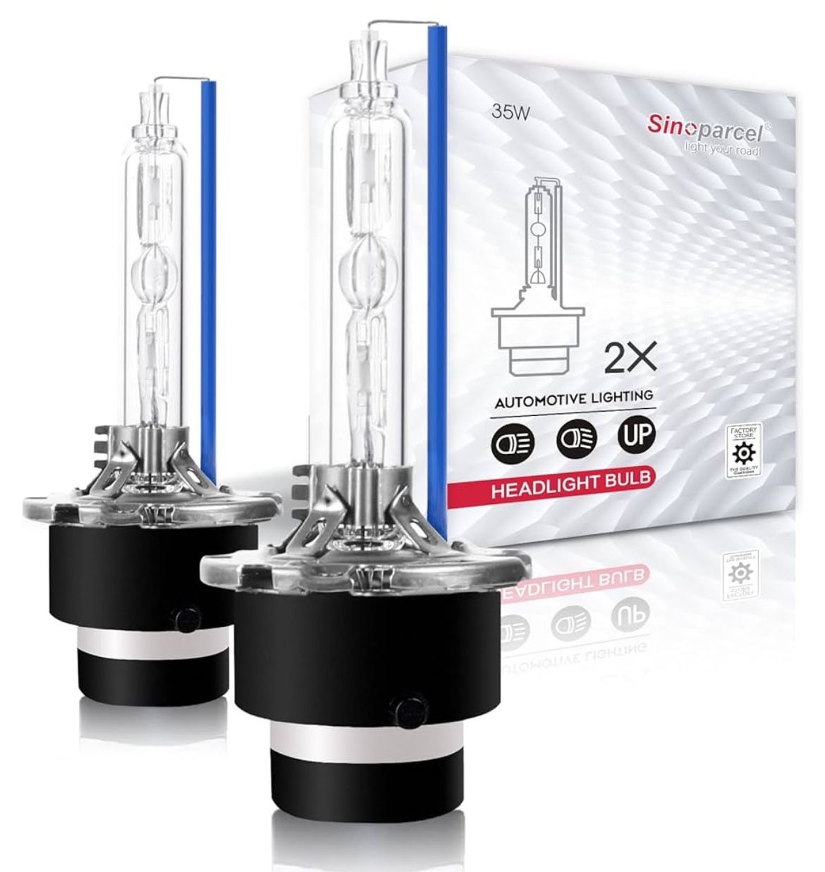 D2S Xenon HID Headlight Bulbs 