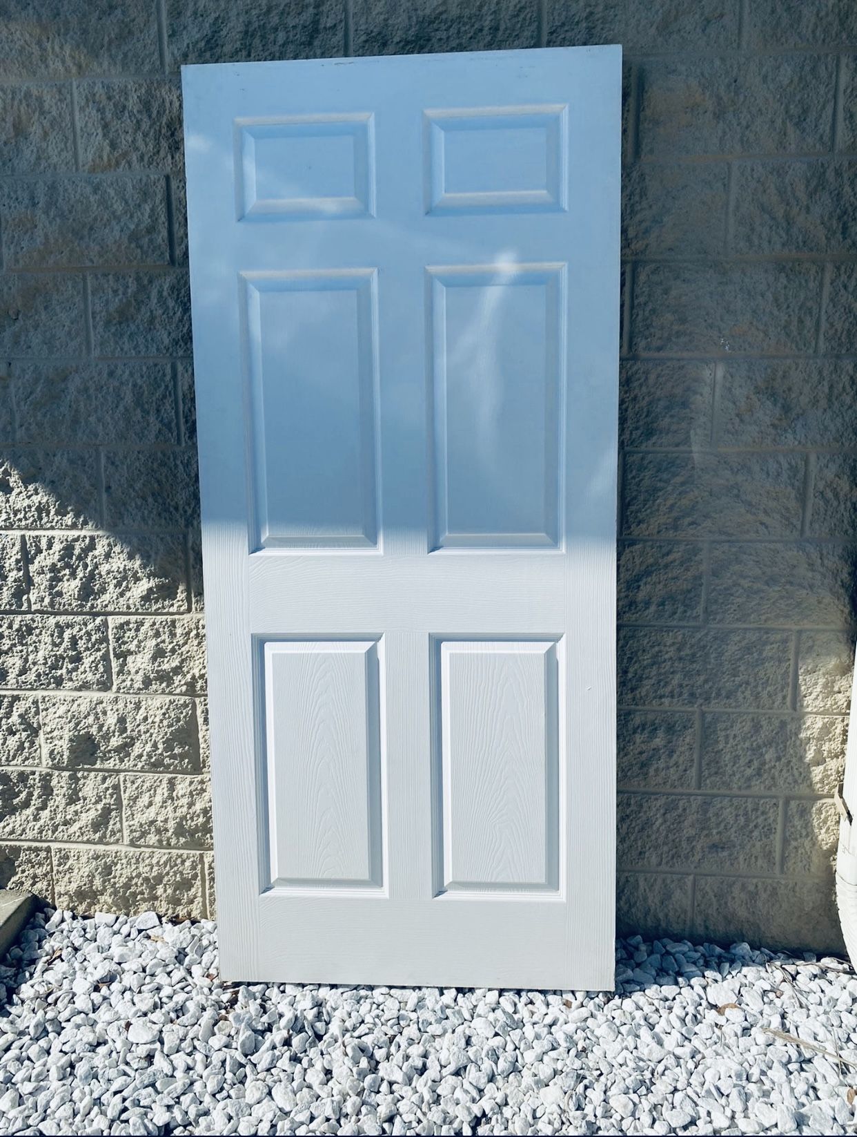 32” X 79 1/8”, 6Panel Interior Solid Core Fire Rated Slab Door 1 3/4” inches Thick. for Sale