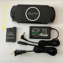 Like New Psp 3000 With Brand New Battery Charger And Case And Games. Assassin's Creed 