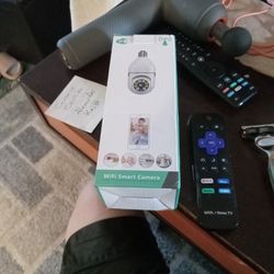 Light socket wifi smart camera three sixty sound and everything