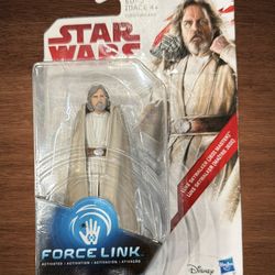 DISNEY HASBRO STAR WARS LUKE SKYWALKER JEDI MASTER 3,75”