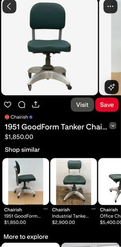 Vintage Industrial Chair