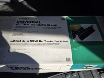 48" Arnold universal tractor snow blade attachment price