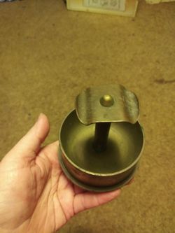 Brass WW2 trench art made from 76 mm M26 shell.